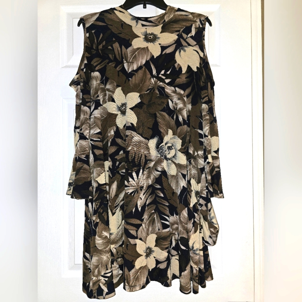 Cold Shoulder Mini Dress